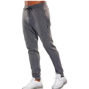 Nike NSW Optic Joggers Men's Sweatpants Pockets Logo Gray Grey XL